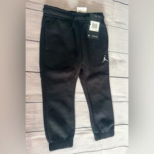 Jordan Jumpman Little Boys💙Logo Black Sweatpants. (Brand NEW with tags!)